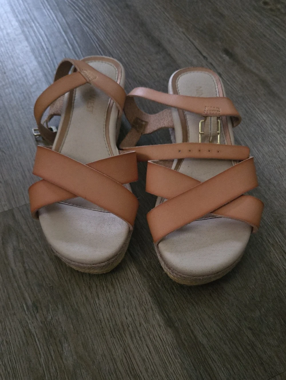 Girls Nine West Wedge Sandals
